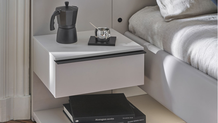 Chevet design attenant tête de lit, Meuble CELIO, Toscane