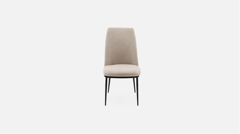 Chaise de salle à manger personnalisable à l'italienne, Opus XL