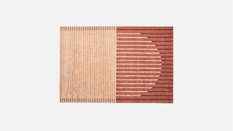 Tapis graphique à effet d'illusion optique, Fano