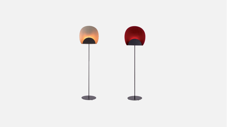 Lampadaire design à lumière tamisée, Crepuscule