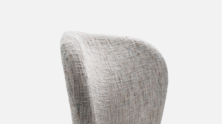 Chaise dossier haut, pour salle à manger, confortable, Shell