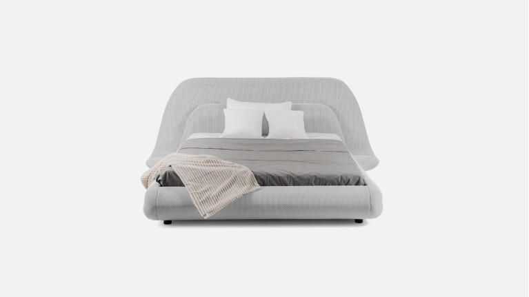 Lit au design avant-gardiste avec inspiration nuage, Cloud