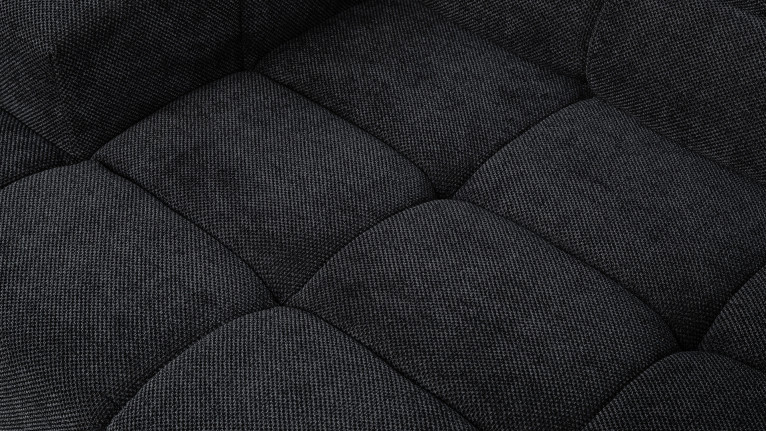 Canapé angle chaise longue maxi TEMPLE | avec assise réglable