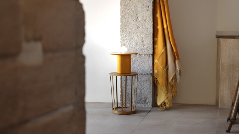 Lampe à poser en céramique, lumière décorative, Clapot