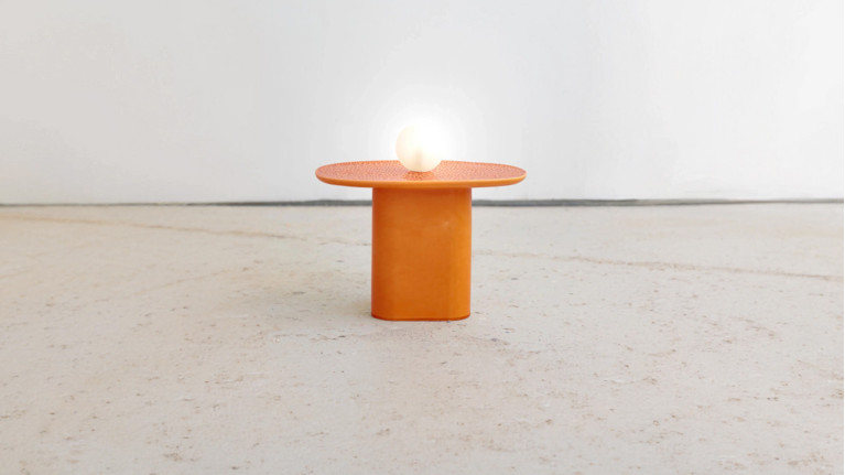 Lampe à poser en céramique, lumière décorative, Clapot
