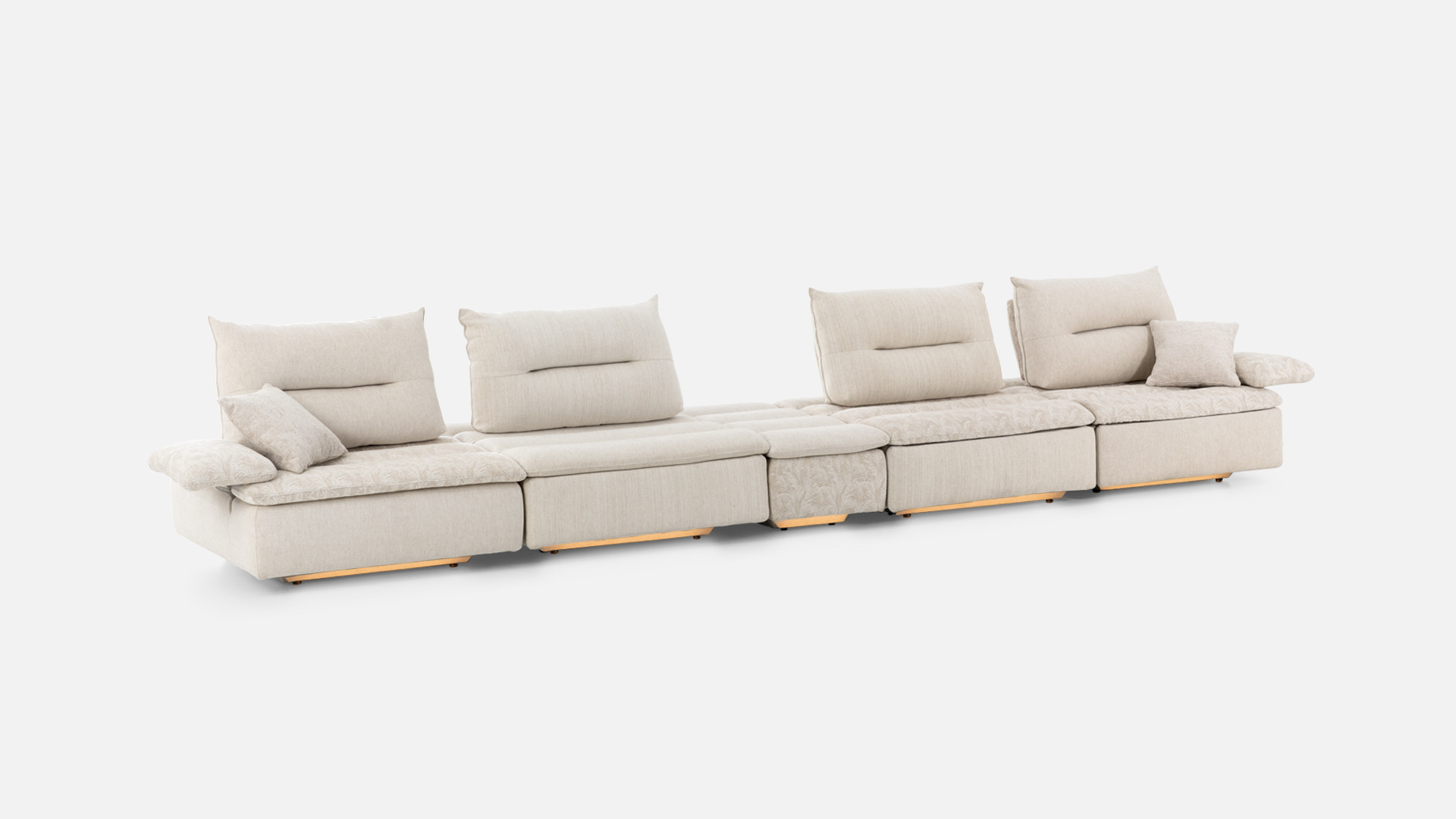 Canapé modulable tissu NEW BYBLOS | Sublime design