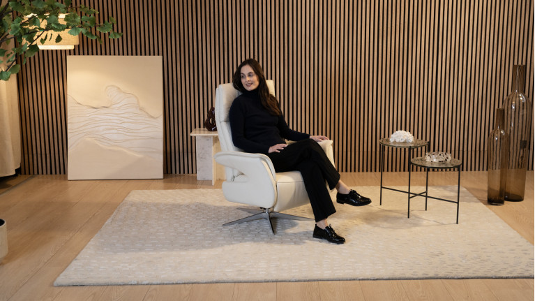 Fauteuil relaxation manuelle cuir GUSTAV | Un confort moelleux