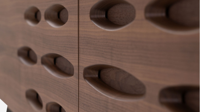 Meuble TV OROS | Design sculptural et élégance intempo