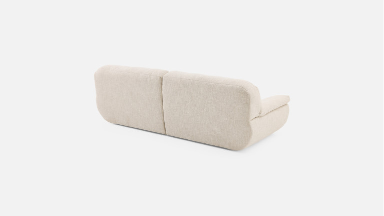 Canapé tissu PLAZA confort moelleux et design chaleureux