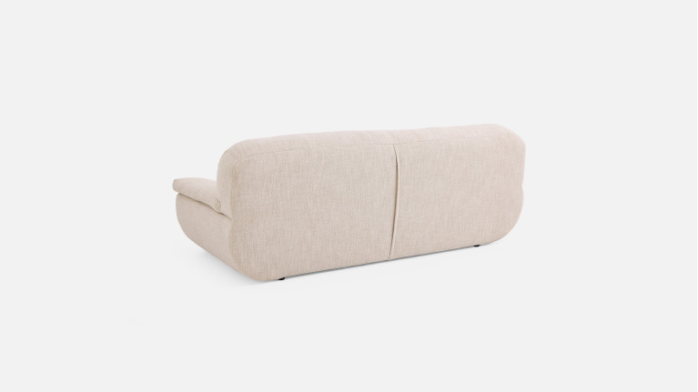 Canapé tissu PLAZA confort moelleux et design chaleureux