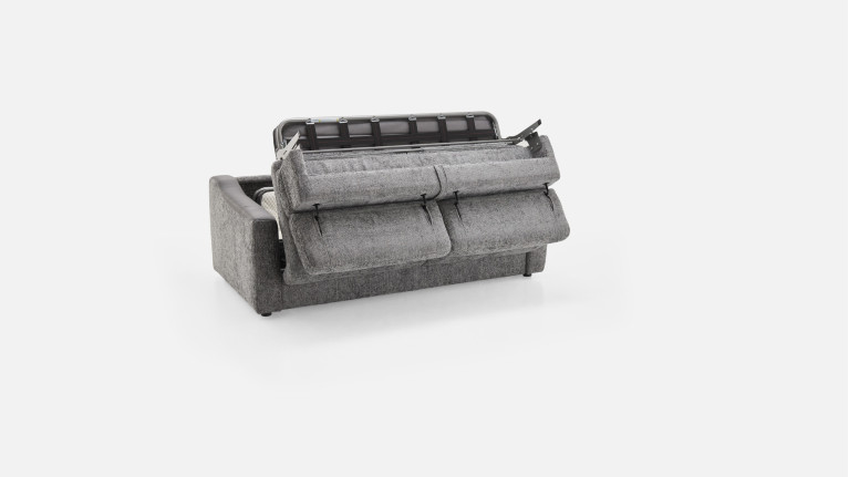 Canapé convertible STRIKE – Tissu, 4 tailles, confort quotidien