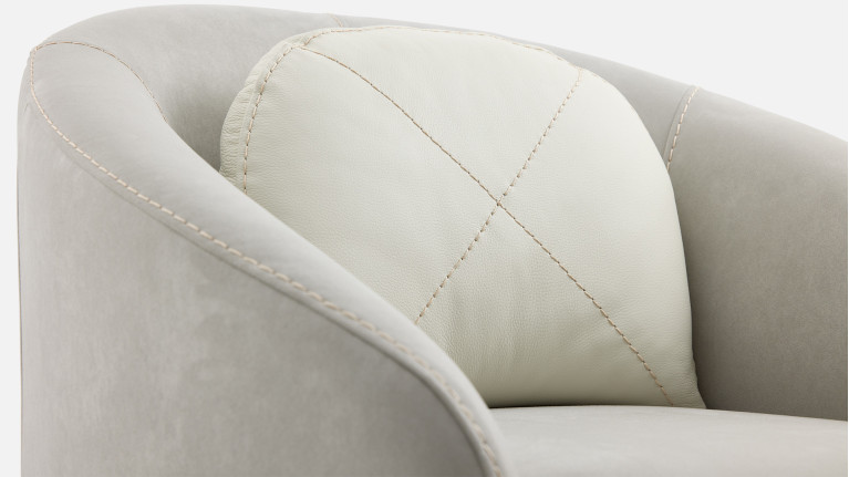 Fauteuil pivotant MARYLIN élégant et personnalisable