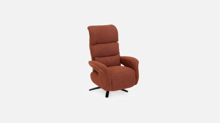 Fauteuil relax électrique New Eden en cuir
