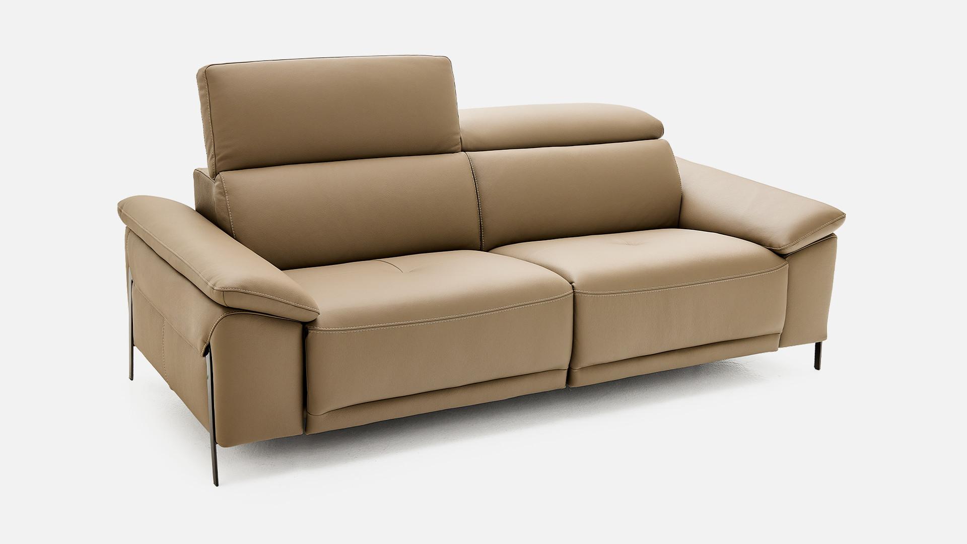 Canapé cuir 3 places PHOENIX élégant et confortable
