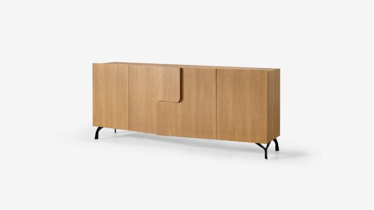 Buffet 4 portes JADE design élégant et rangement généreux