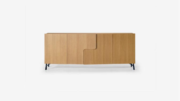 Buffet 4 portes JADE design élégant et rangement généreux