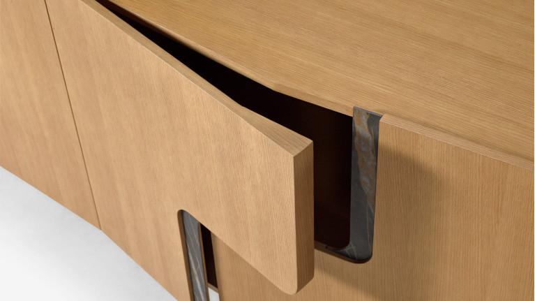 Buffet 4 portes JADE design élégant et rangement généreux