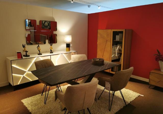 Salon design en bois dans votre magasin de meubles à Olivet près d'Orléans