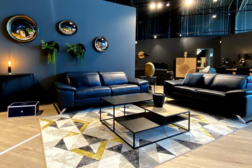 Un espace salon avec nos modèles de canapés d'angle, fixe, relax ou encore convertible à votre disposition à Nancy
